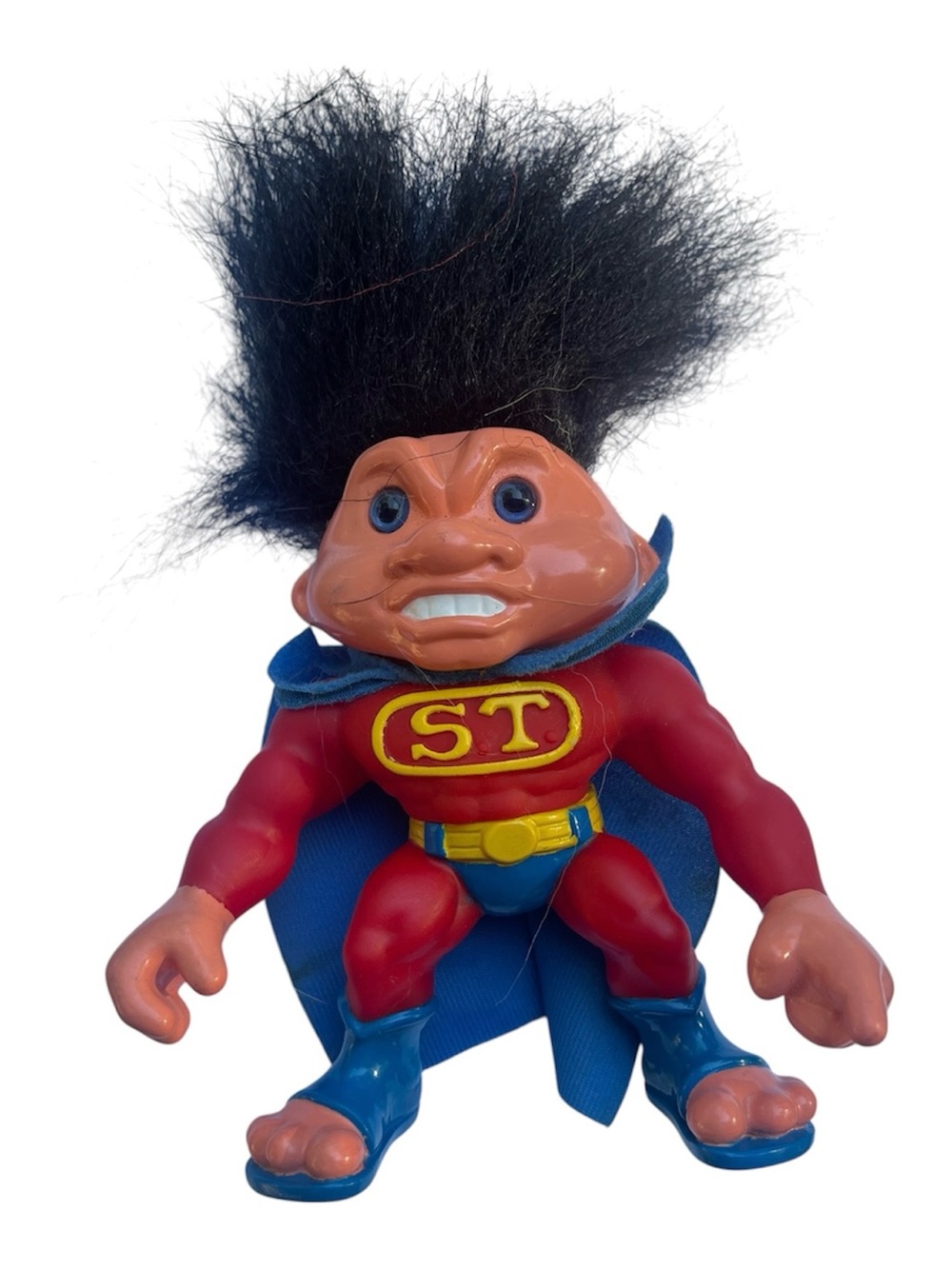 1992 Hasbro "Battle Trolls" Super Troll action figure Vintage 90s Troll Doll